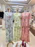 Summer Comfy Floral Embroidered and Print Co-Ord Sets